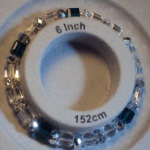 Austrian Crystal Stretch Bracelet Infused w/ Reiki